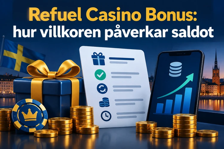 Refuel Casino Bonus: hur villkoren påverkar saldot
