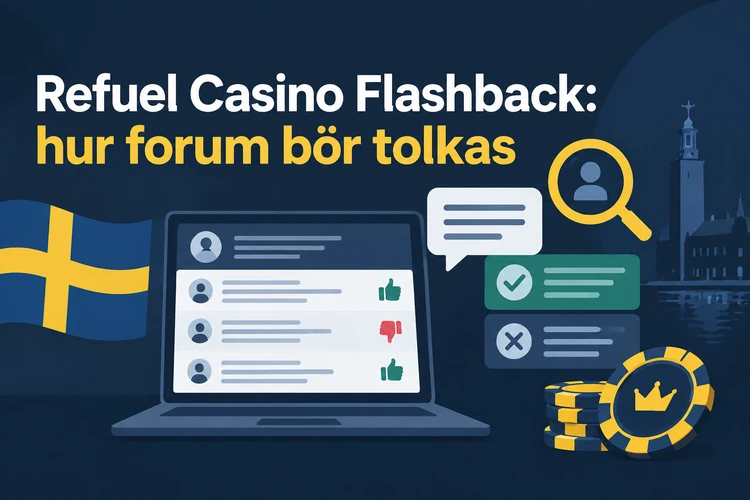 Refuel Casino Flashback: hur forum bör tolkas