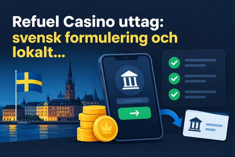 Refuel Casino uttag: svensk formulering och lokalt sammanhang
